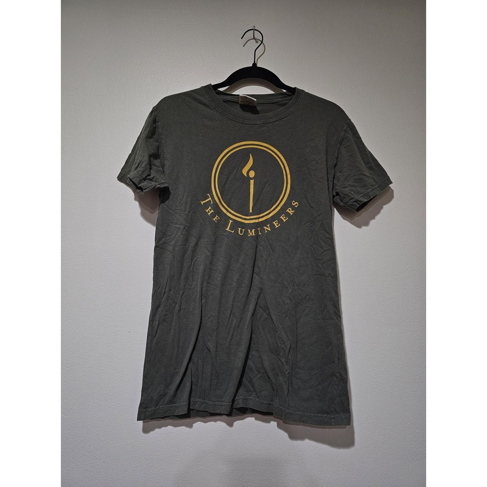 The Lumineers Shirt Mens Medium Green 2020 North America Tour‎ III Band Tee